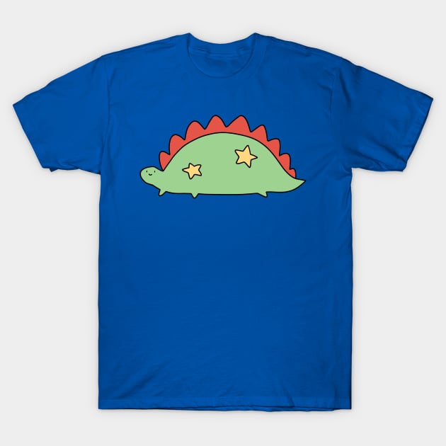 Star Stegosaurus T-Shirt by saradaboru